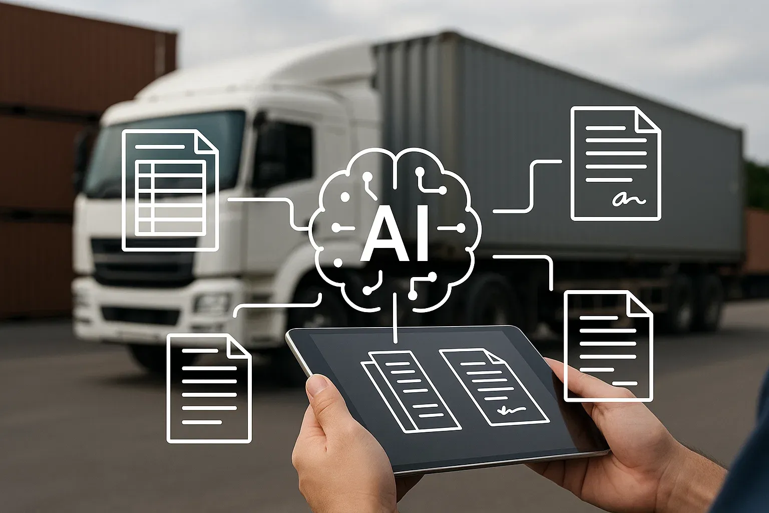 Технологии AI для обработки логистических документов